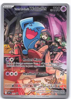SV: Scarlet & Violet Promo Cards #203 Team Rocket's Wobbuffet - Image 1