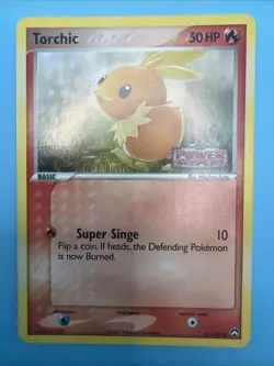 Pokemon TORCHIC Holo Card STAMPED EX POWER KEEPERS Set 67/108 - Image 1