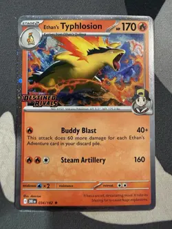 Ethan's Typhlosion (Prerelease) 034/182 Miscellaneous Cards & Products Holo - Image 1