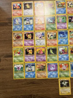 Pokemon TCG Base Set Rare Card Lot Of 46 - Image 3