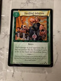 Set of 3 New Sealed Harry Potter TCG Promo Cards Swelling Rainy-Day Dobby Rare - Image 2