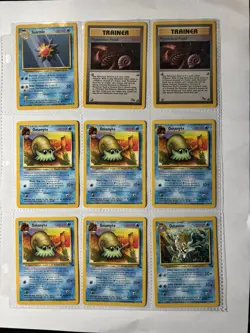 Pokemon Vintage Water Card Lot of 41 cards Starmie Omanyte Psyduck Kingler Base - Image 5