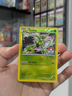 Pokemon Card 2012 SCYTHER 4/108 League Challenge 1st Place Promo Dark Explorers - Image 2