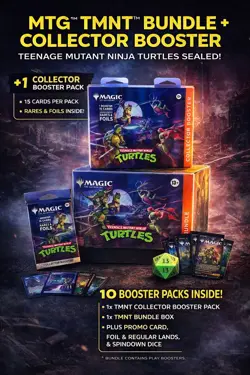 Magic The Gathering TMNT Bundle + Collector Booster Sealed Teenage Mutant Ninja - Image 1