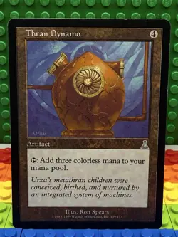 1x Thran Dynamo [Urza's Destiny] #139 LP/EX Lightly Played - VINTAGE MTG RARE - Image 1