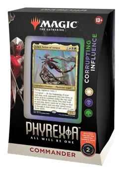 Magic The Gathering Phyrexia Commander Deck – Corrupting Influence – New - Image 1