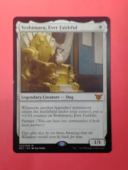 Yoshimaru, Ever Faithful Commander: Kamigawa: Neon Dynasty Regular - Image 1