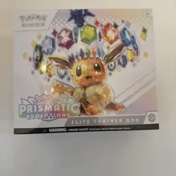 Pokemon TCG Scarlet & Violet Prismatic Evolutions ETB New Sealed Eevee - Image 1