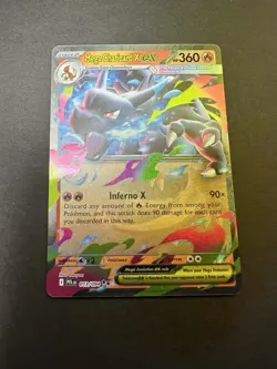 Mega Charizard X Ex 013/094 Phantasmal Flames Pokemon TCG NM - Image 1