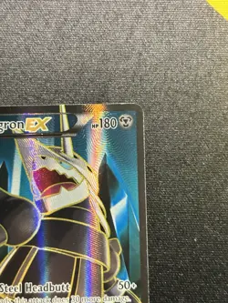Aggron EX Full Art Holo Card 153/160 LP XY-Primal Clash Pokemon FAST SHIP!! - Image 3