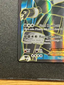 Aggron EX Full Art Holo Card 153/160 LP XY-Primal Clash Pokemon FAST SHIP!! - Image 5