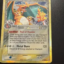 Pokemon 2006 Charizard Delta Reverse Holo 4/100 Delta Species - MP - Image 2