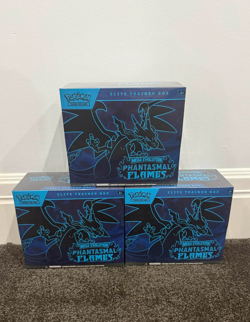 Pokemon TCG- Phantasmal Flames ETB X3 ✅Free Ship✅ - Image 1