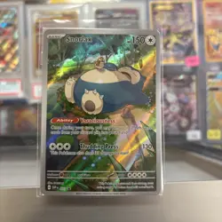 Sealed Snorlax SVP 051 Promo Pokemon 151 Holo Full Art Black Star Promo NM - Image 1
