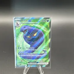 Pokemon Arbok ex 185/165 SV151 Holo Ultra Rare EX 270 HP Stage 1 Card - Image 1
