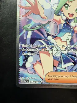 Pokemon Lisia's Appeal 234/191 Sv08: Surging Sparks Holo (NM) - Image 4