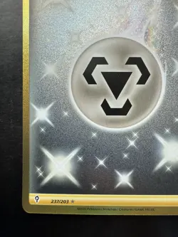 Pokemon Metal Energy 237/203 Evolving Skies Secret Rare Gold Steel Holo (NM) - Image 4