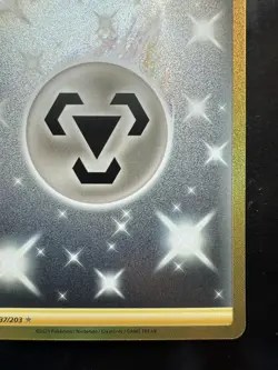 Pokemon Metal Energy 237/203 Evolving Skies Secret Rare Gold Steel Holo (NM) - Image 5