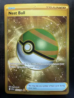 Pokemon Nest Ball 255/198 SV01: Scarlet & Violet Base Set Holo (NM) - Image 1