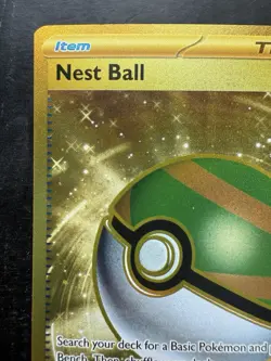 Pokemon Nest Ball 255/198 SV01: Scarlet & Violet Base Set Holo (NM) - Image 2