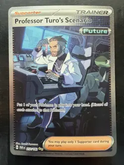 Pokemon Professor Turo's Scenario Special Illustration Paradox Rift 257/182 (NM) - Image 1