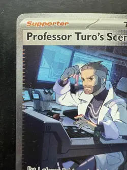 Pokemon Professor Turo's Scenario Special Illustration Paradox Rift 257/182 (NM) - Image 2