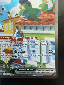 Pokemon Squawkabilly ex 264/193 Sv02: Paldea Evolved Special Illustration (NM) - Image 5