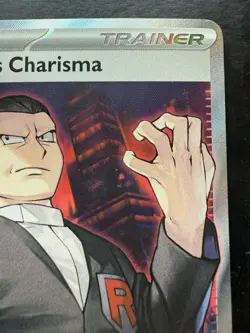 Pokemon Giovanni's Charisma Ultra Rare Scarlet & Violet 151 197/165 (NM) - Image 3