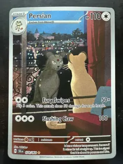 Pokemon Persian 078/064 SV: Shrouded Fable Illustration Rare (NM) - Image 1