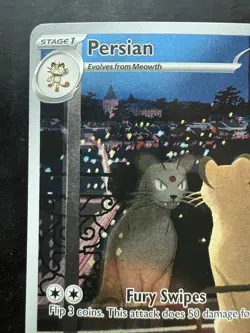 Pokemon Persian 078/064 SV: Shrouded Fable Illustration Rare (NM) - Image 2