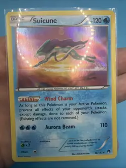 Suicune 30/122 Pokemon TCG Holo Rare 2016, Near Mint Condition - Image 1
