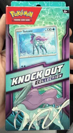 (Pair) Pokemon Suicune & Kyogre Knock Out Collection (Both) Sealed With Promo - Image 2