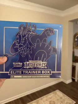 Pokemon TCG Sword Shield Battle Styles Elite Trainer Box ETB factory sealed - Image 2
