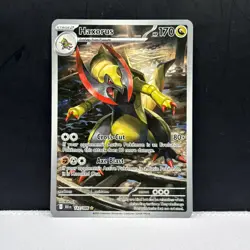 Pokemon TCG Haxorus 147/086 Sv: Black Bolt Illustration Rare Holo Stage 2 170 HP - Image 1