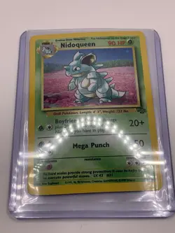 Pokemon Unlimited Jungle Set Holo Rare Nidoqueen LP/NM #7/64 - Image 1