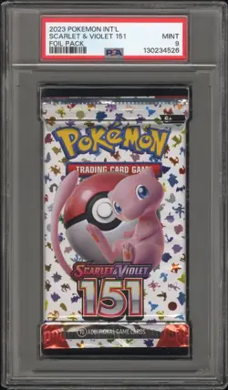 Pokemon Scarlet & Violet 151 SEALED Booster Pack PSA 9 MINT - Image 1