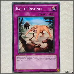 Battle Instinct - DREV-EN064 - Common 1st Edition Yugioh - Image 1