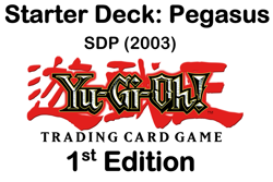 YuGiOh - Starter Deck: Pegasus 2003 - SDP - 1st Edition - North American Edition - Image 1