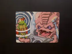 Krang, Master Mind GOLD STAMPED Art Card (25/54) Art Series: TMNT - Image 1