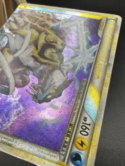 VINTAGE POKEMON 92/95 RAIKOU & SUICUNE LEGEND CARD TOP MP SEE ALL PICTURES - Image 3