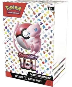 Pokemon TCG 151 Scarlet and Violet Booster Bundle Trading Cards Set - 6 Packs 820650853210 - Image 1