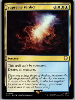 Supreme Verdict R Commander: The Lord of the Rings: Tales of Middle-earth 272 NM - Image 1