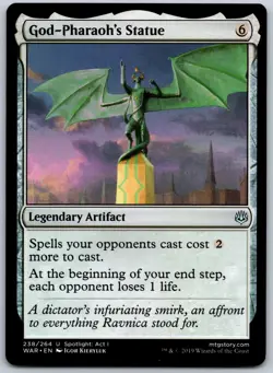 God-Pharaoh's Statue U War of the Spark 238 NM - Image 1