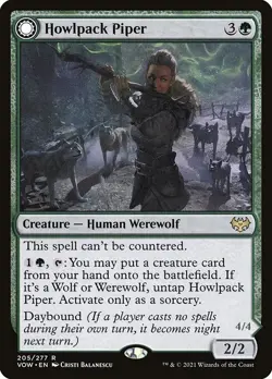 Howlpack Piper-Innistrad: Crimson Vow-Regular-205-LP - Image 1