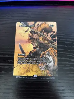 Hunter's Insight 0035 Mythic Borderless Non-Foil Spider-Man MTG - Image 1