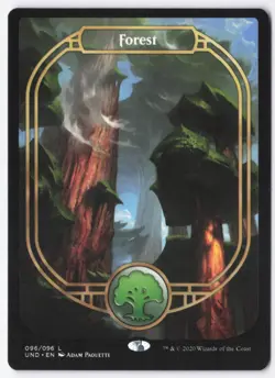 Forest (Full Art) Normal L Unsanctioned 96 NM - Image 1