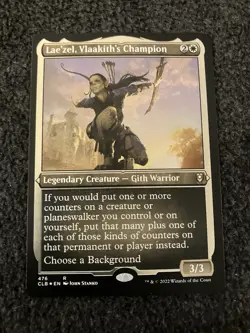 Magic MTG - Lae'zel, Vlaakith's Champion (Foil Etched) - Commander Legends: CLB - Image 1