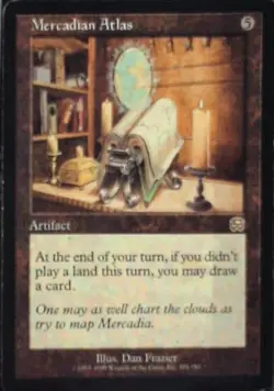 Mercadian Atlas - Mercadian Masques: #305, Magic: The Gathering Lp R197 - Image 1