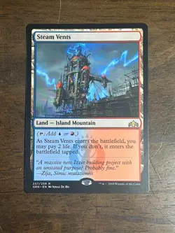 Steam Vents Guilds of Ravnica Regular - Image 1