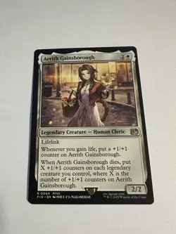 Magic: The Gathering Aerith Gainsborough FFVII 0004 Legendary Creature White - Image 1